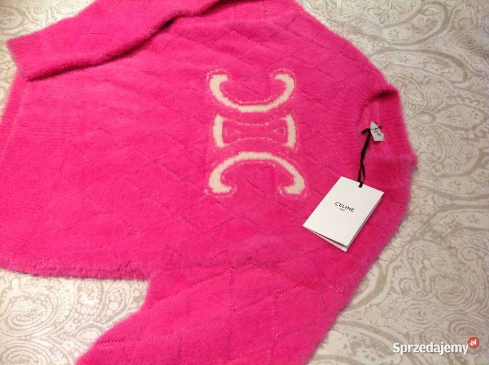 Milutki Sweter Różowy Damski S Nowy Wkładane przez głowę  Nowa Sól