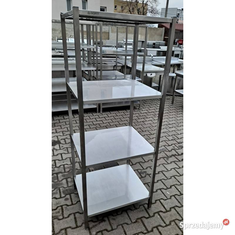 REGAŁ GASTRONOMICZNY SPAWANY 4 PÓŁKI GORT