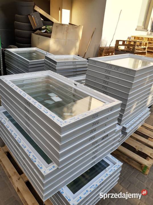 Okno gospodarcze PCV okna garaż piwnica kurnik Kobyla