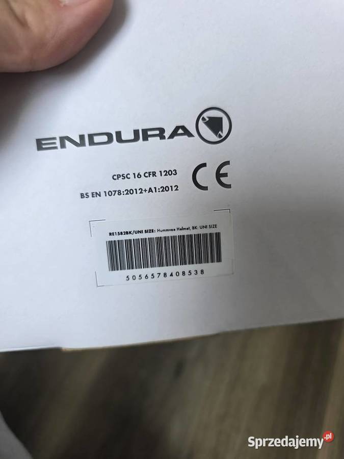 Czarny kask na rowerhulajnogę Elbląg