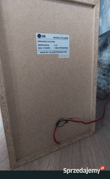 Wieża LG FFH2020 AUX CD Magnetofon Kolumny Binarowa