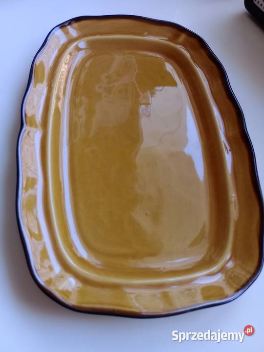 Półmisek Porcelit Pruszków vintage z okresu PRL Warszawa