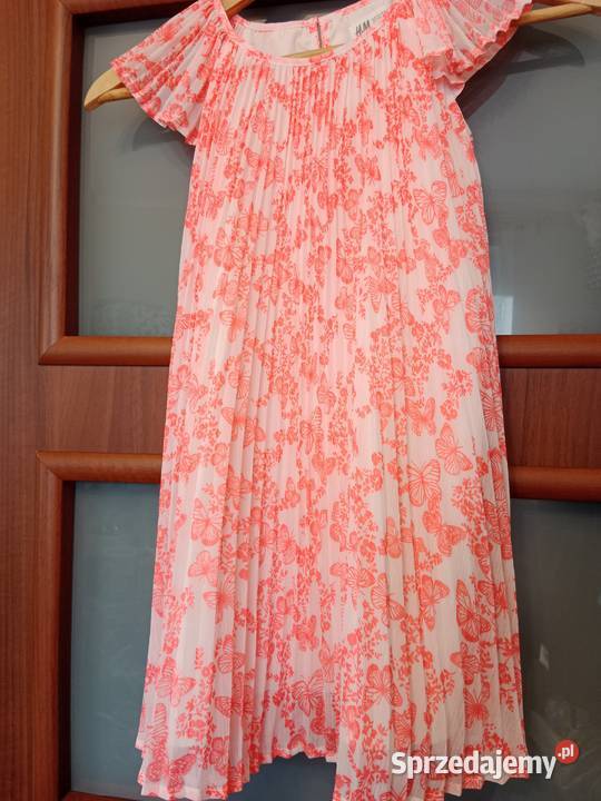 Sukienka plisowana HM Poznań