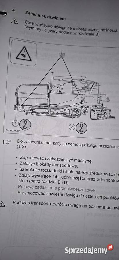 Oryginalny segregator Dynapac Dokumentacja Gniezno sprzedam