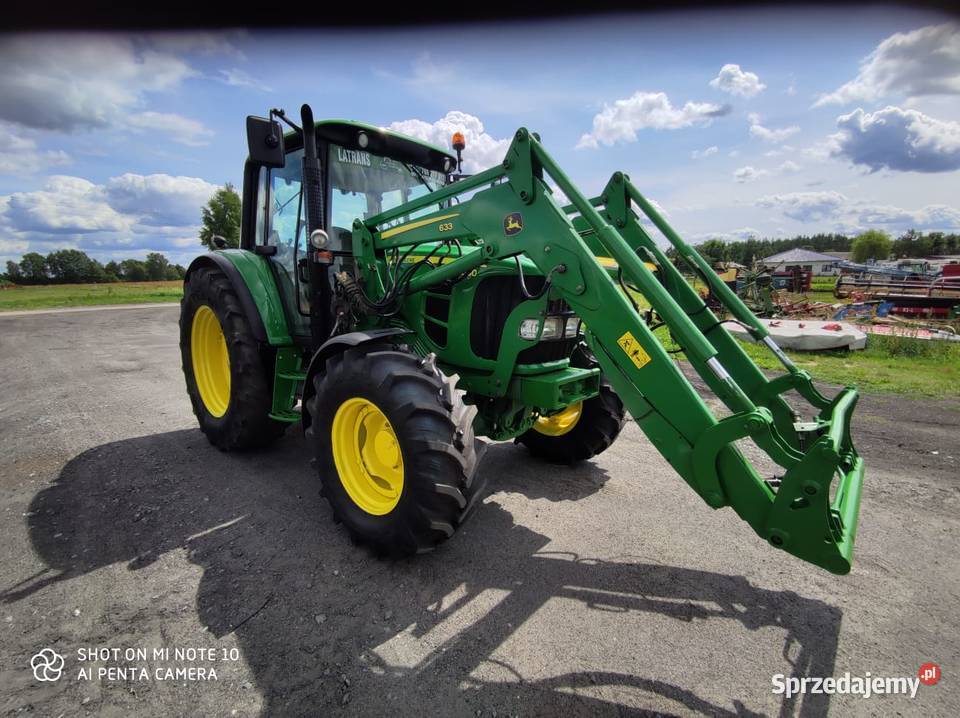 John Deere 6330 11 r 9200 mtg z Tuzem TLS Zaczep dolny pomorskie Czersk