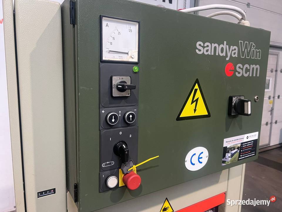 Szlifierka szerokotaśmowa SCM Sandya Win małopolskie Juszczyn