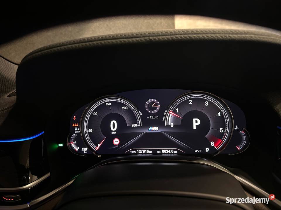 BMW Seria 7 730d xDrive sport poduszka powietrzna Bielawa