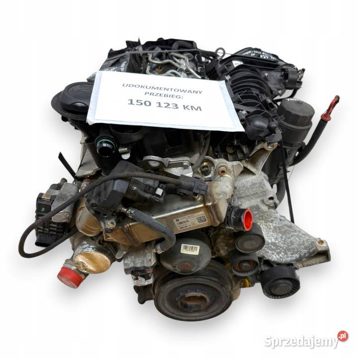 SILNIK N47D20C BMW E81 E82 E87 E90 E91 X3 E83 20 osobowe Silniki kompletne lubelskie Chełm