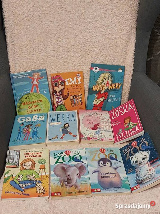 Zestaw 11 książek dziewczynek Pozostałe Lublin
