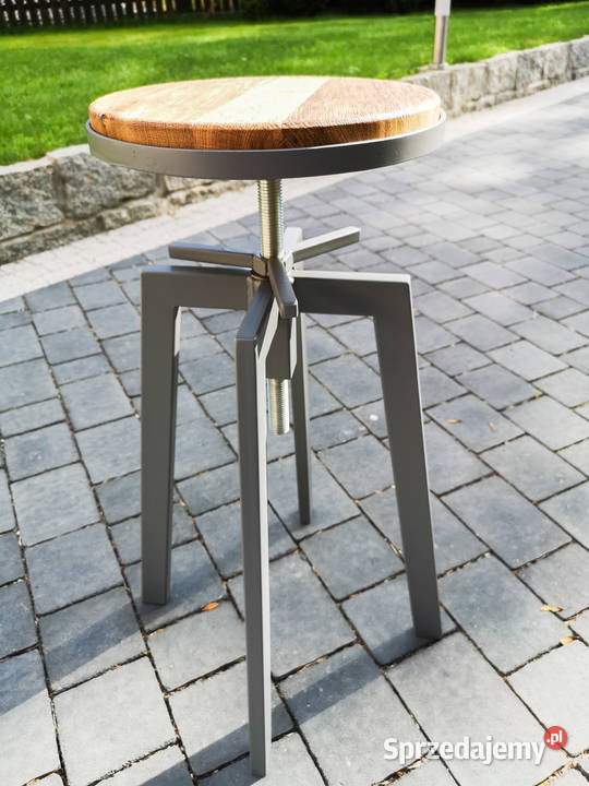 Hoker Loft krzesło barowe Stolarstwo Wesołowski Legnica
