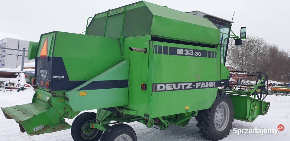 Deutz Fahr M3330 kabina sieczkarnia heder 25 m lubelskie Tarnogród