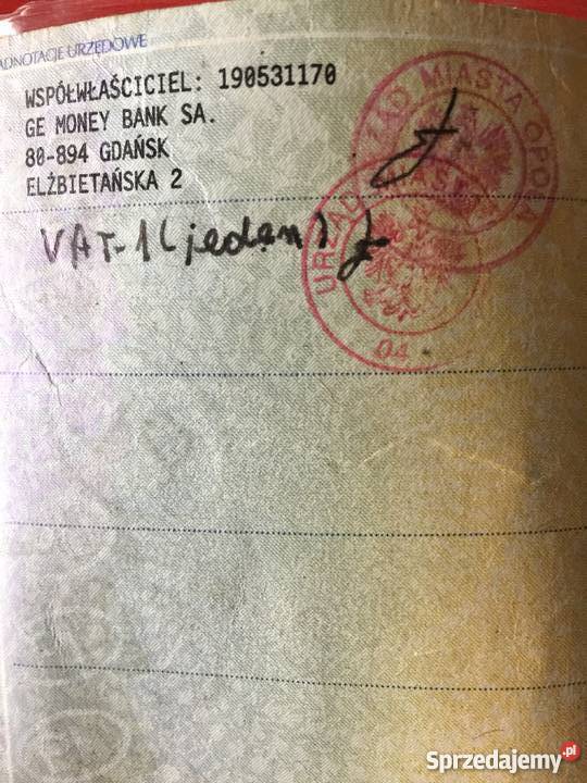 Fiat Doblo samochód dostawczy VAT1 Chrząszczyce sprzedam