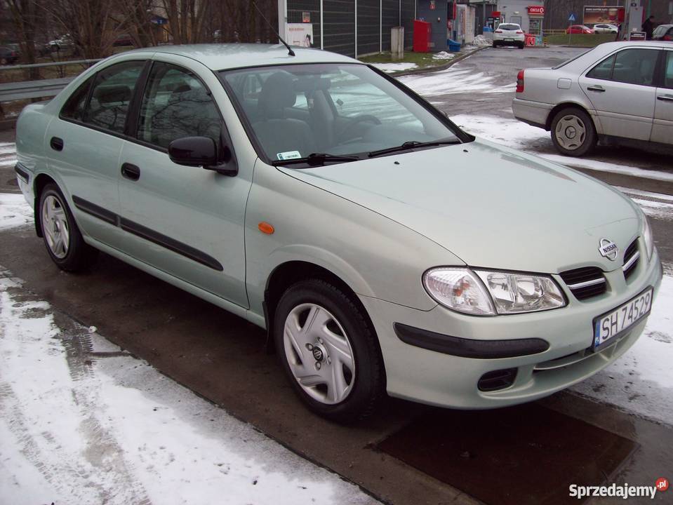 Nissan Almera 2002r 15 benzyna benzyna śląskie sprzedam