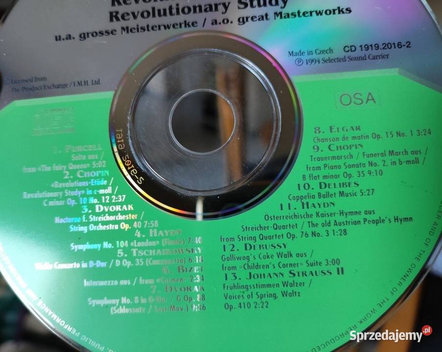 Robert Schumann Fryderyk Chopin cd muzyka