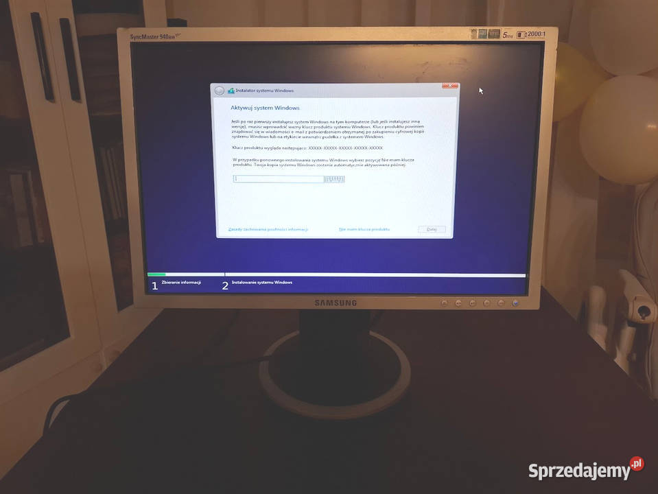 Samsung SyncMaster 940BW monitor komputerowy 19 Chojnów