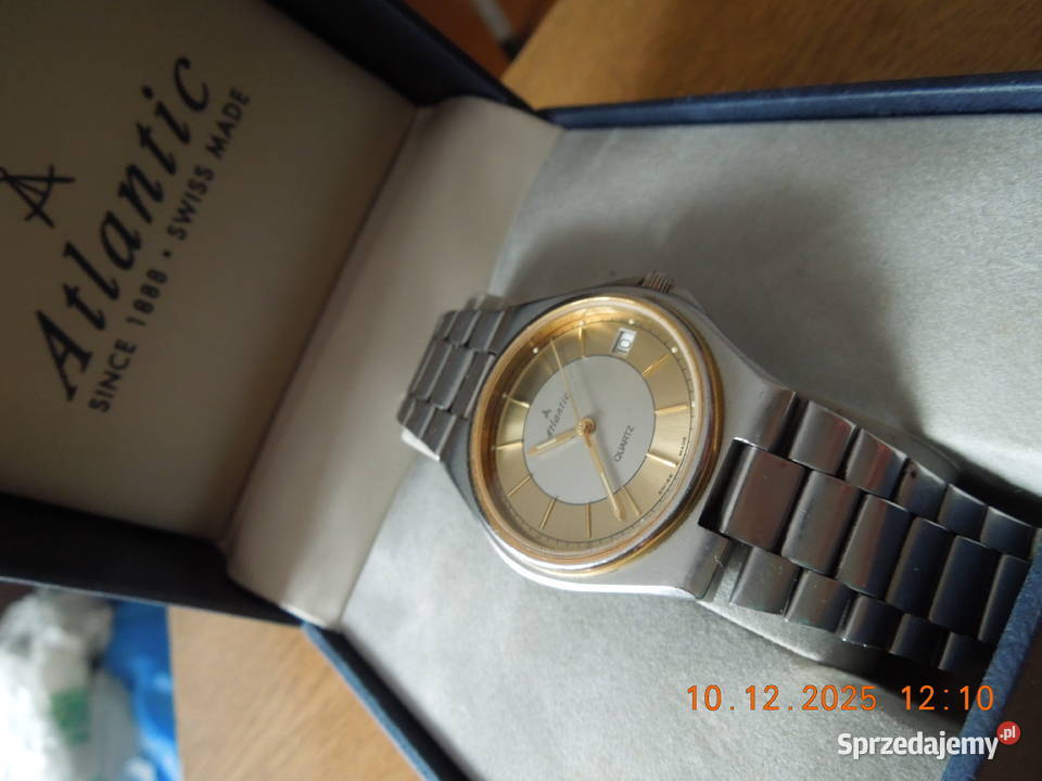 zegarek atlantic męski sprzedam