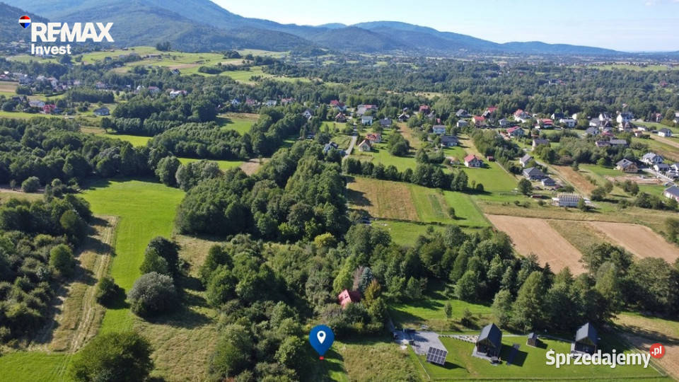 Działka rekreacyjna 1439m2 w Radziechowach Radziechowy
