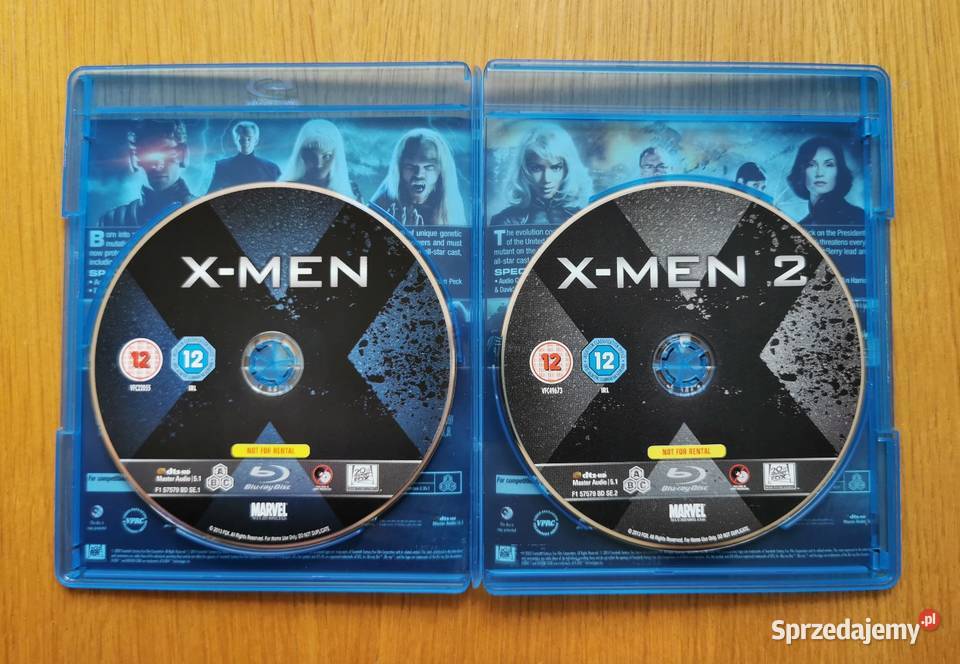 XMen The Cerebro Collection 7 Films 8x Bluray En Parzęczew