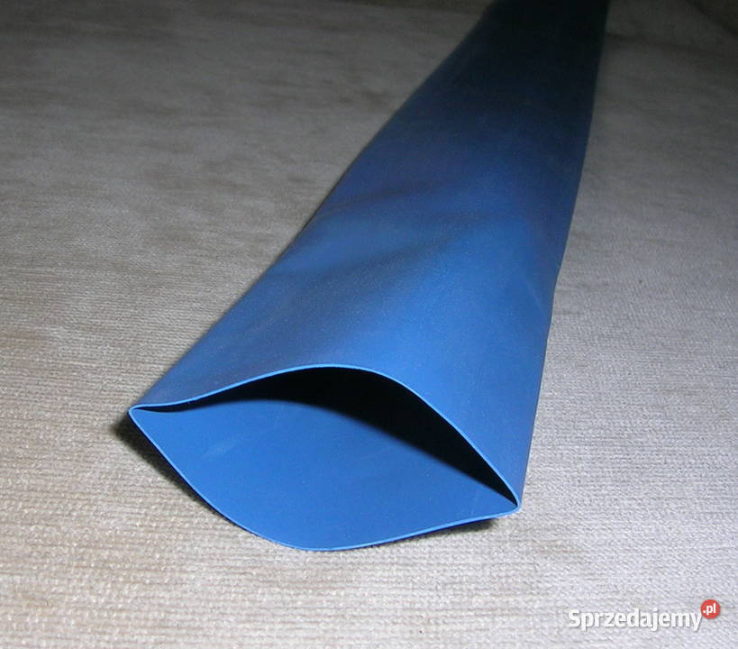 koszulka termokurczliwa 130mm 1m niebieska rurka Wyszków