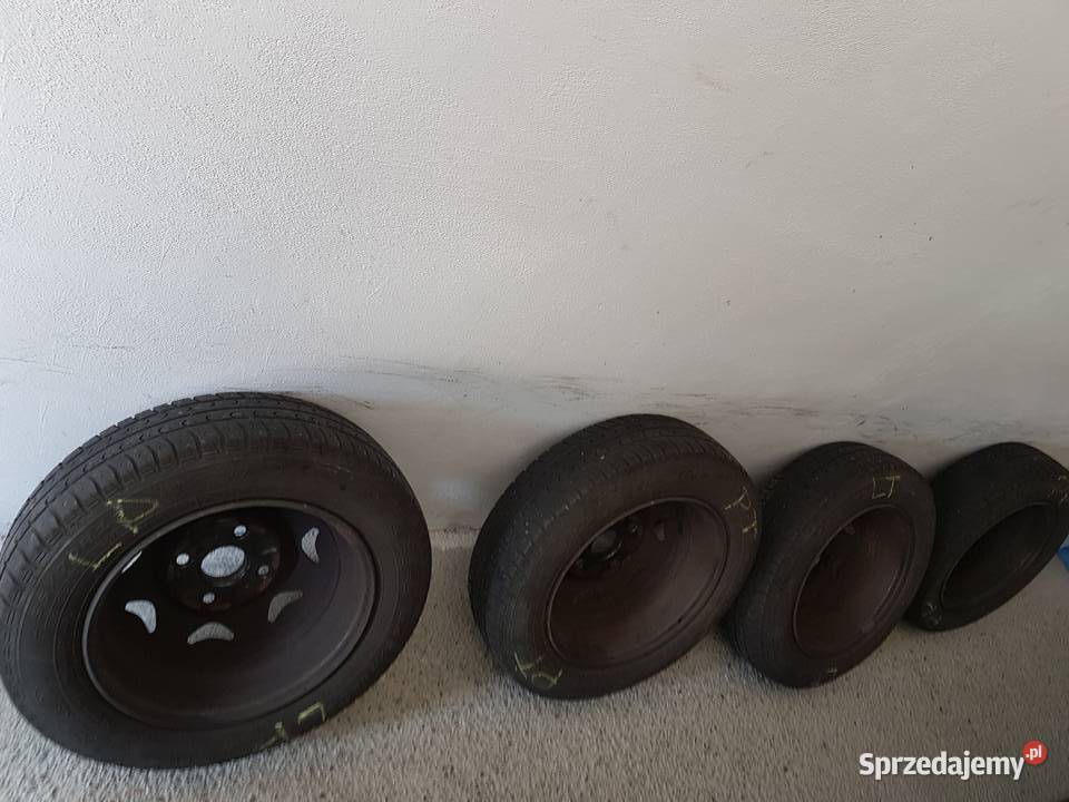 Komplet 4 kół R13 155x70mm 75T ze suzuki swift osobowe Tarnów sprzedam