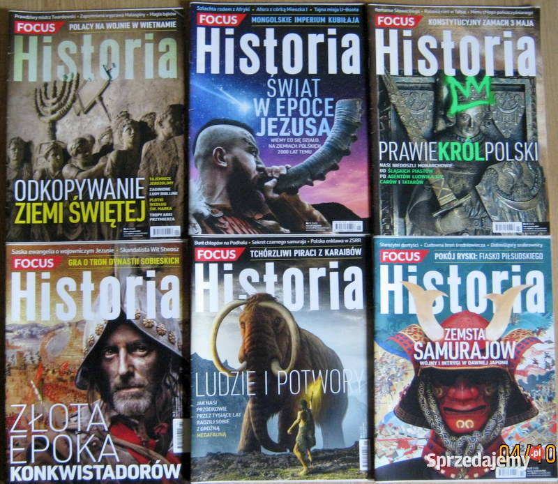Fokus historia x 10 egzemplarzy małopolskie Kraków sprzedam
