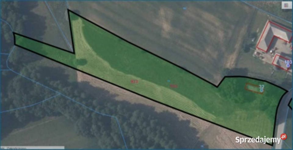 Sprzedam udział w gospodarstwie rolnym 28400m2 Gnojnik
