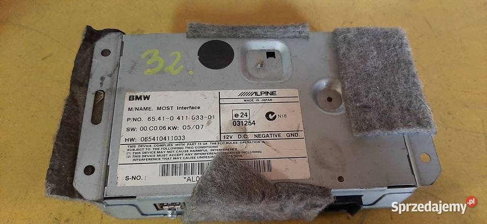 Złącze IPOD BMW E90 E70 E60 E87 E63 X6 041103301 świętokrzyskie Włoszczowa