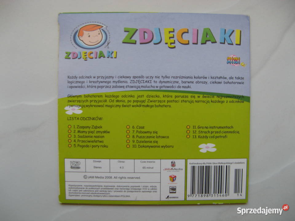 Zdjęciaki - 13 odcinków + płyta z programem Poznań - Sprzedajemy.pl