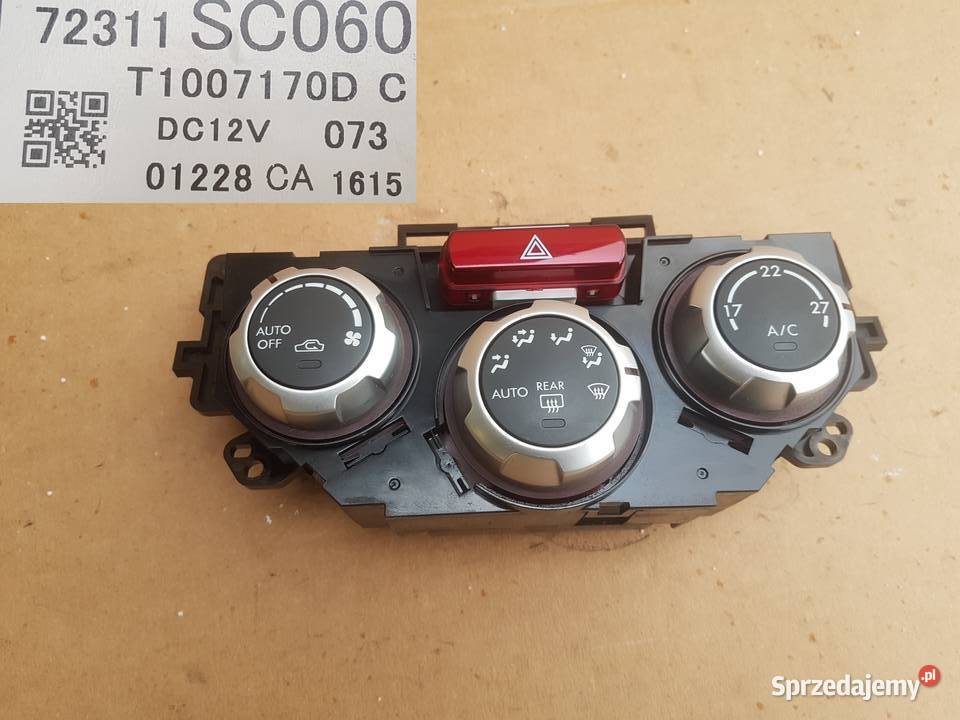 Subaru Forester 3 SH panel przełącznik sterownia ogrzewanie Legnica