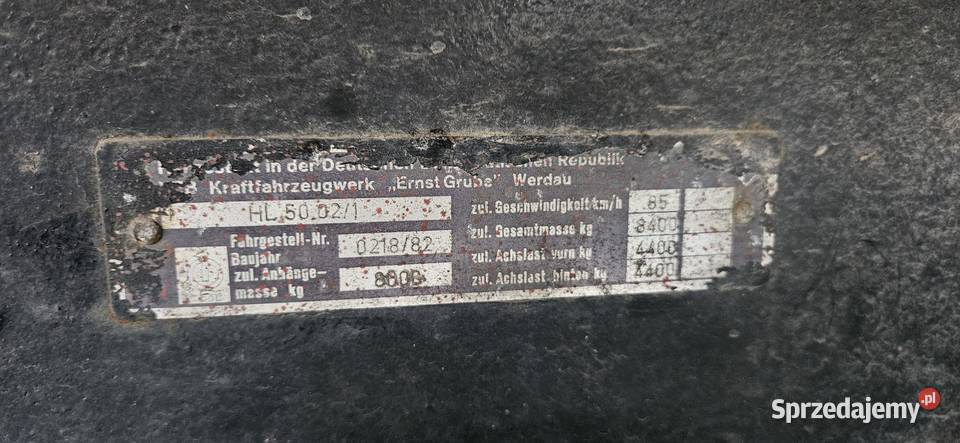 Przyczepa Rolnicza Wywrot Wywrotka Kiper Włocławek