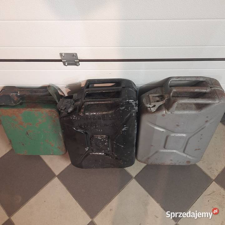 Karnister kanister niemiecki Wehrmachtu z 1944 r Rybnik