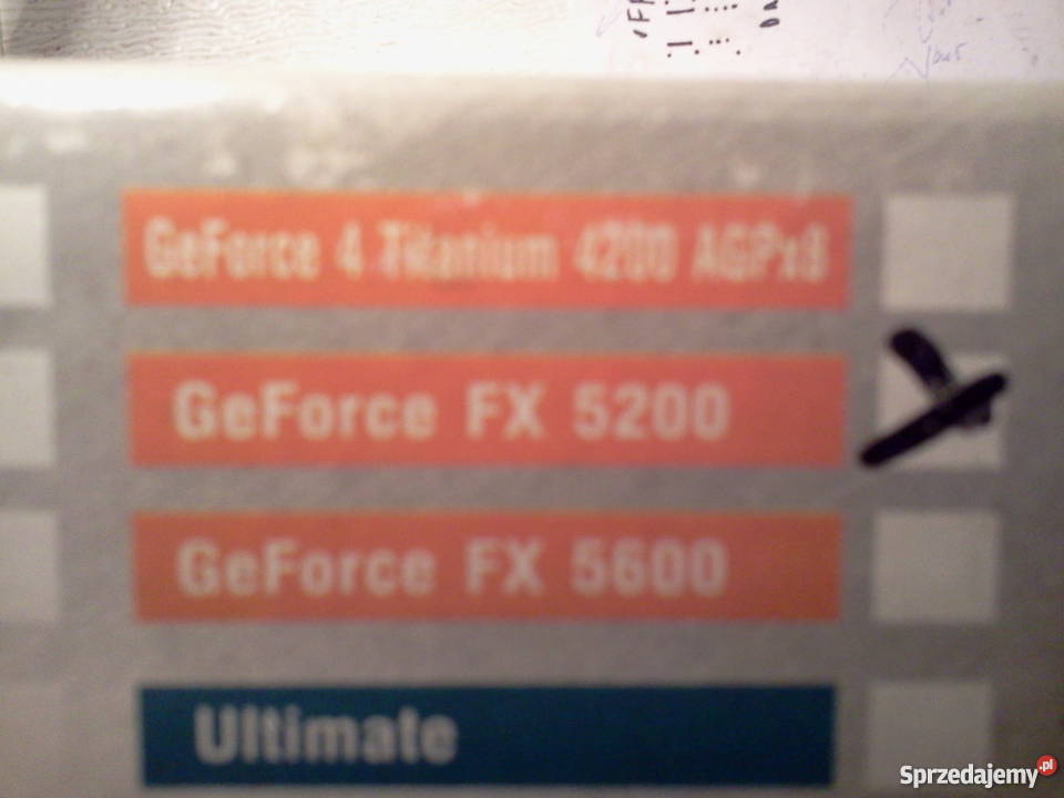 karta grafiki GeForce Fx5200 DVI  Karty graficzne Radom