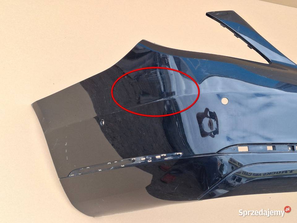 MERCEDES SKLASA W222 ZDERZAK TYŁ TYLNY DOKŁADKA Bieleń