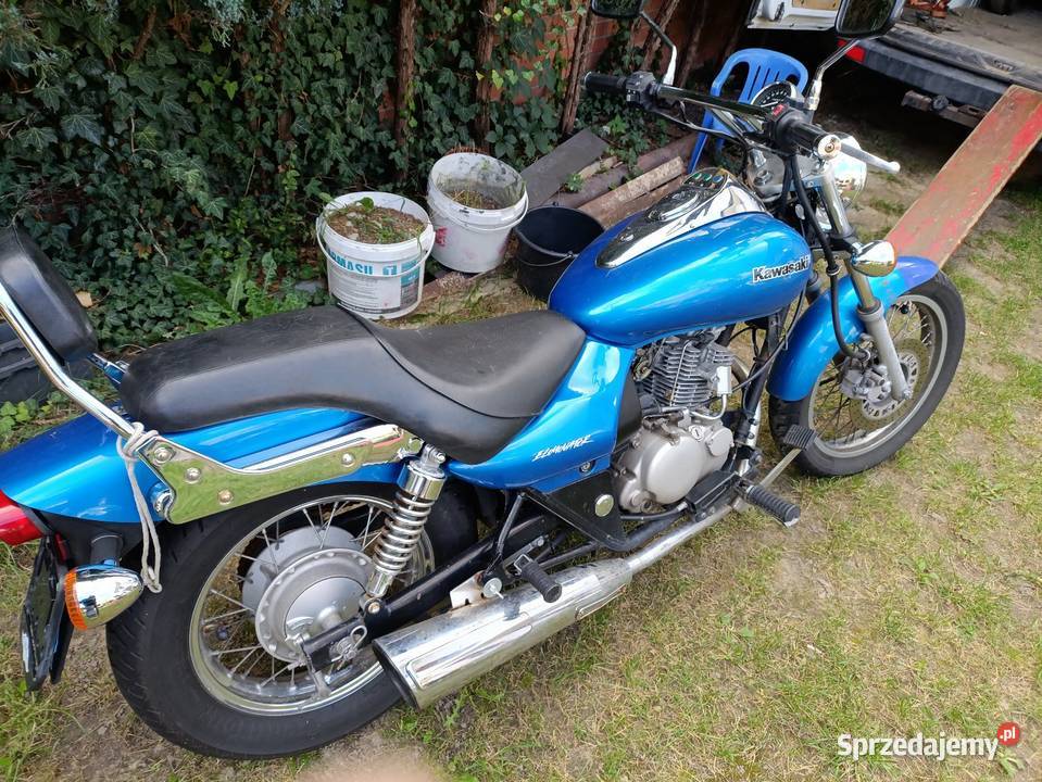 Kawasaki eliminator rama dokumenty czesci lubelskie Janów Lubelski