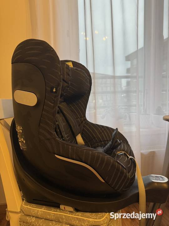 Fotelik dziecięcy samochodowy obrotowy GB szary/srebrny