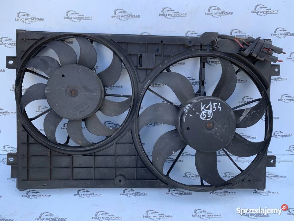 VW GOLF VI 09r wentylator chłodnicy 1K0121207T Kielce