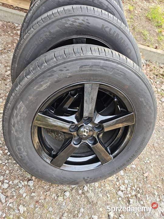 Koła felgi aluminiowe 16 5x1143 Hyundai opony Dobroszyce