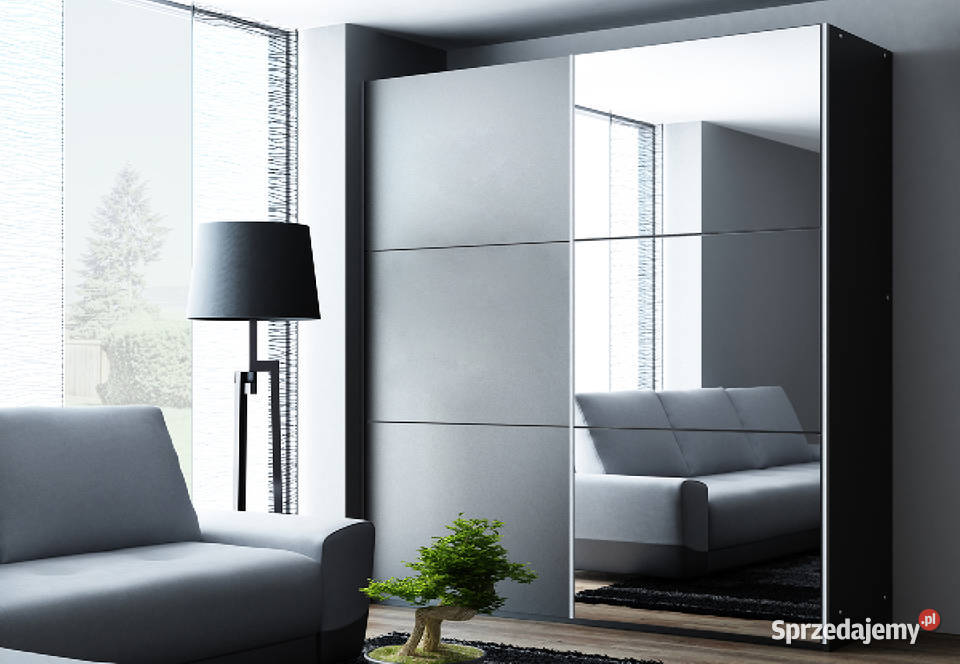 Szafa z lustrem z kolekcji Vigo 250x215x61