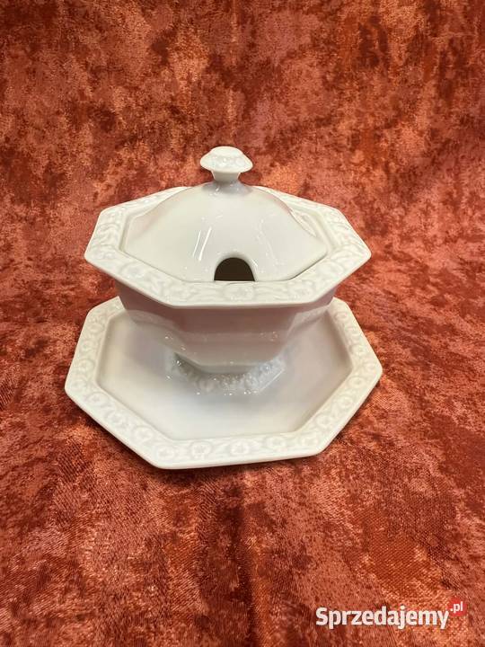 Pojemnik na musztarde Rosenthal Maria Biala Kielce