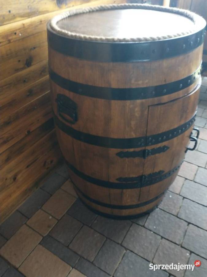Barek LED z beczki dębowej whisky Żywiec sprzedam