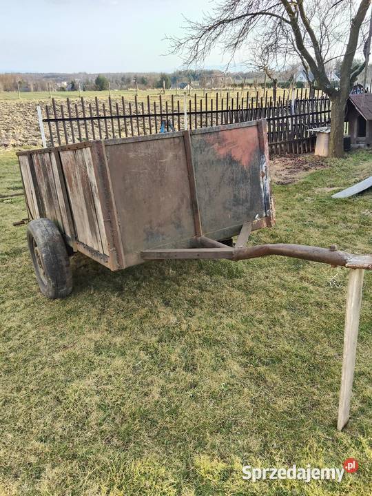 Przyczepa rolnicza SAM c330 nieuszkodzony Przyczepy rolnicze Kaczyce