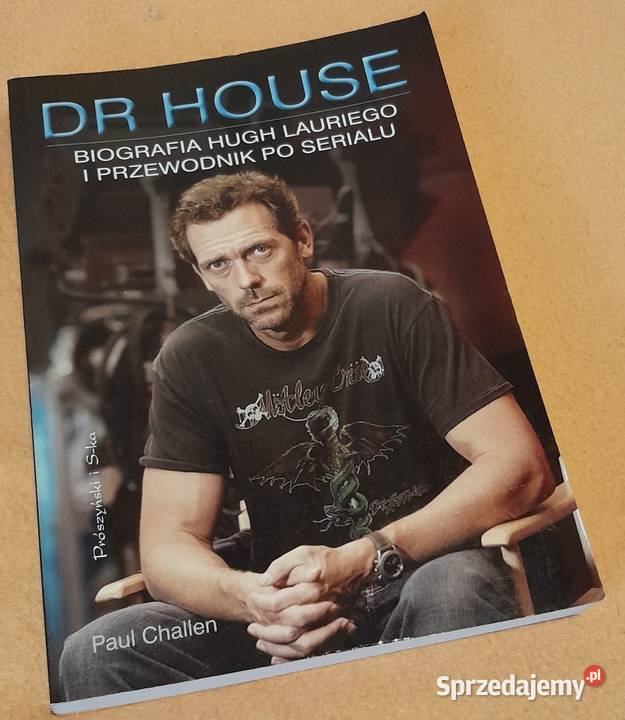 Książka Dr House Biografia Hugh Lauriego biografie, wspomnienia Warszawa