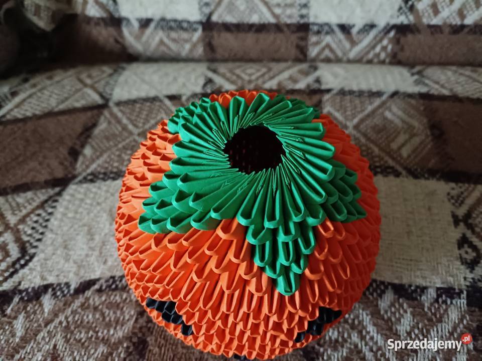Dynia Origami Modułowe 3D Antyki, Sztuka, Kolekcje Kwidzyn