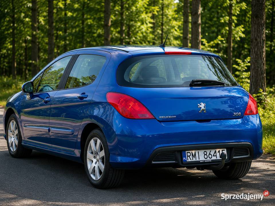 Peugeot 308 120 Climatronic HAK 2x Opony Szklany Mielec sprzedam