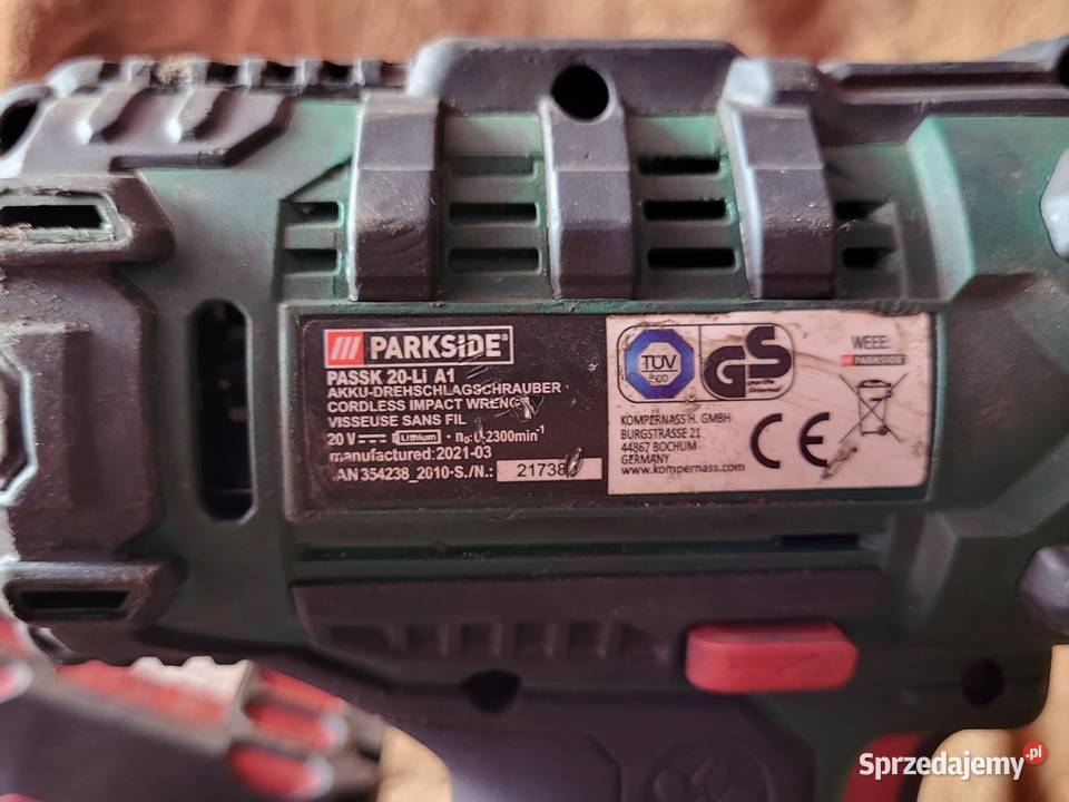 Elektronarzędzia Klucz Udarowy PARKSIDE Goleniów sprzedam