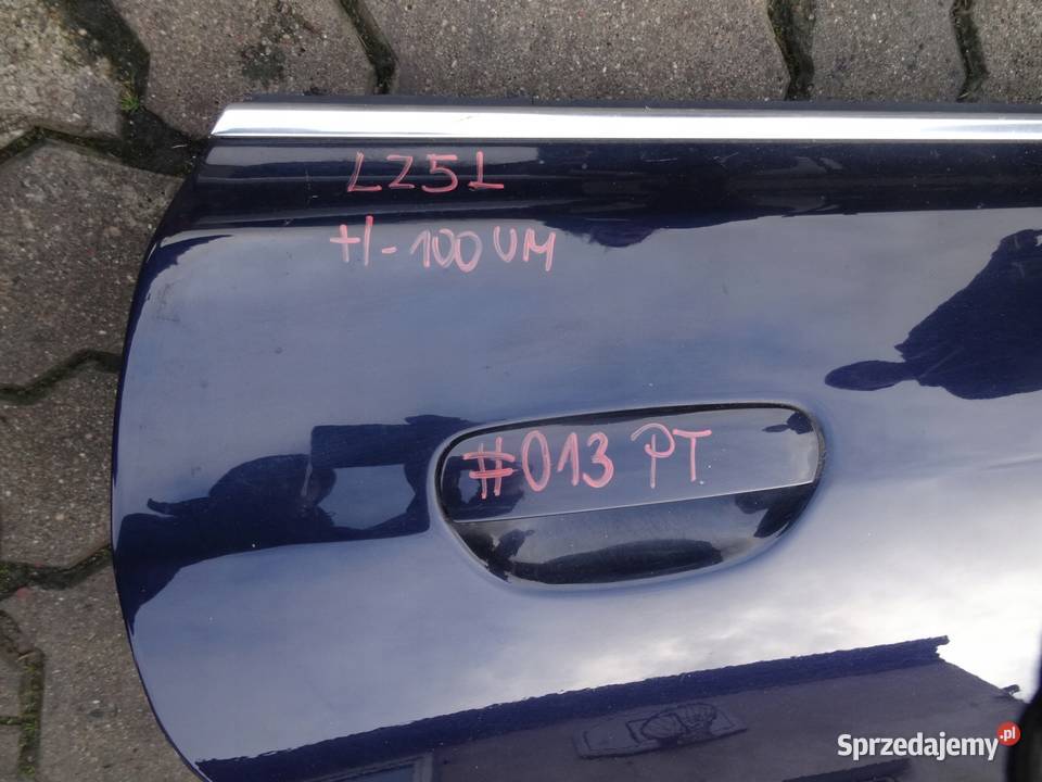 AUDI A8 D2 9902 DRZWI PRAWY TYL LZ5L 100UM Przemęt