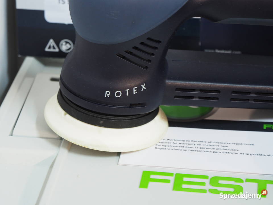 FESTOOL RO 90 DX szlifierka 3w1 polerka nowa bez Bobrowiec
