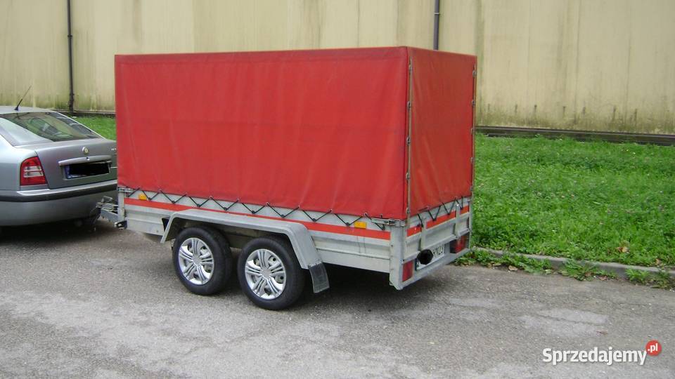 przyczepa przyczepka 270x134 dwuosiowa Radomsko