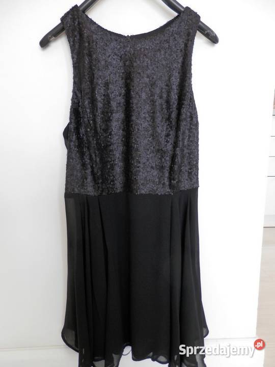 Sukienka Atmosphere Czarna Rozkloszowana Cekiny podlaskie sprzedam