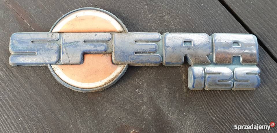 Emblemat Piaggio Sfera 125 błotnik tył Pcim sprzedam